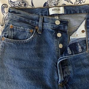 AGOLDE 90s Pinch Waist High Rise Straight